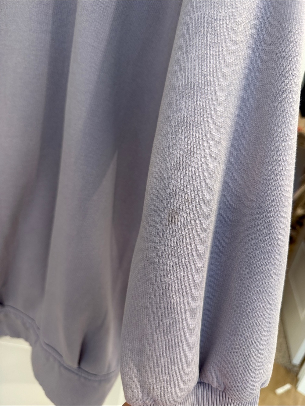 Free People Poppi Cardi Lavender Hooded Teddy Jacket - Picture 11 of 11